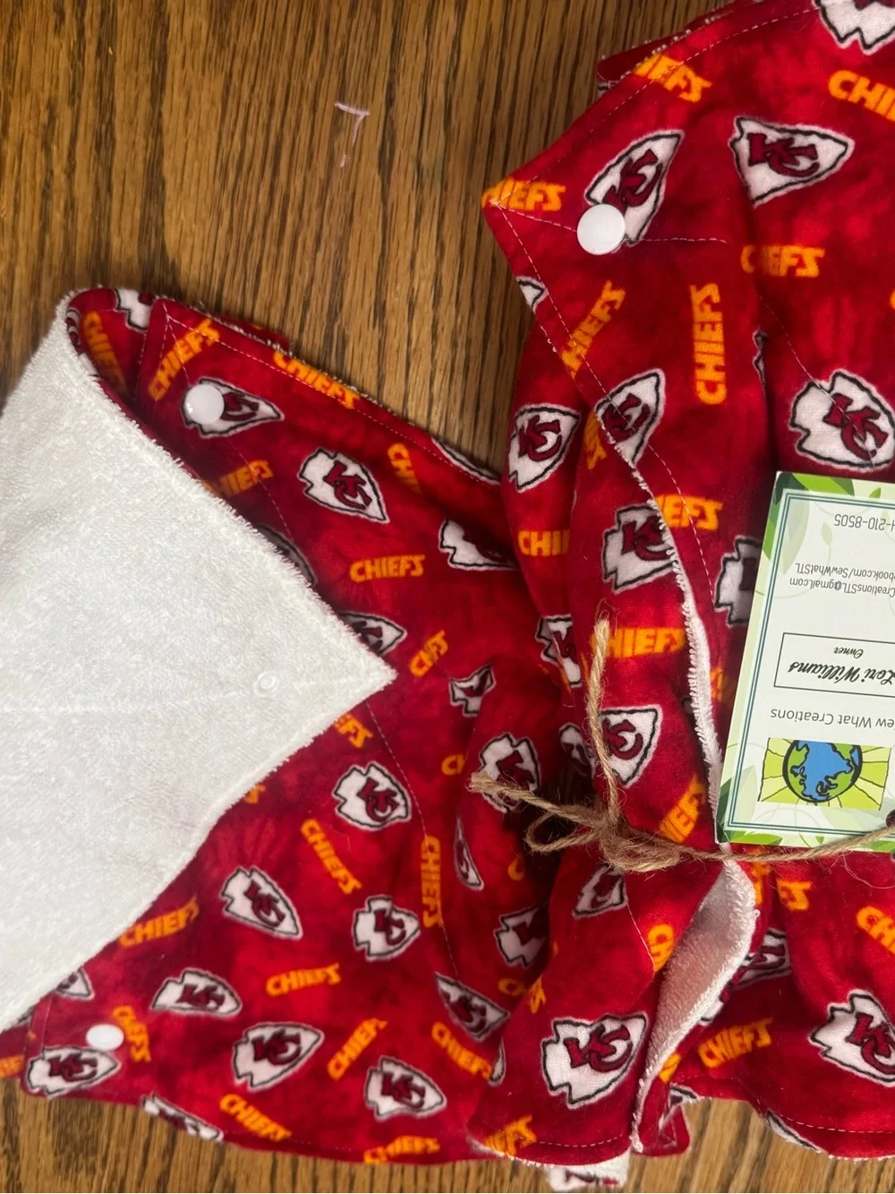 Red Chiefs Print Tericloth towels